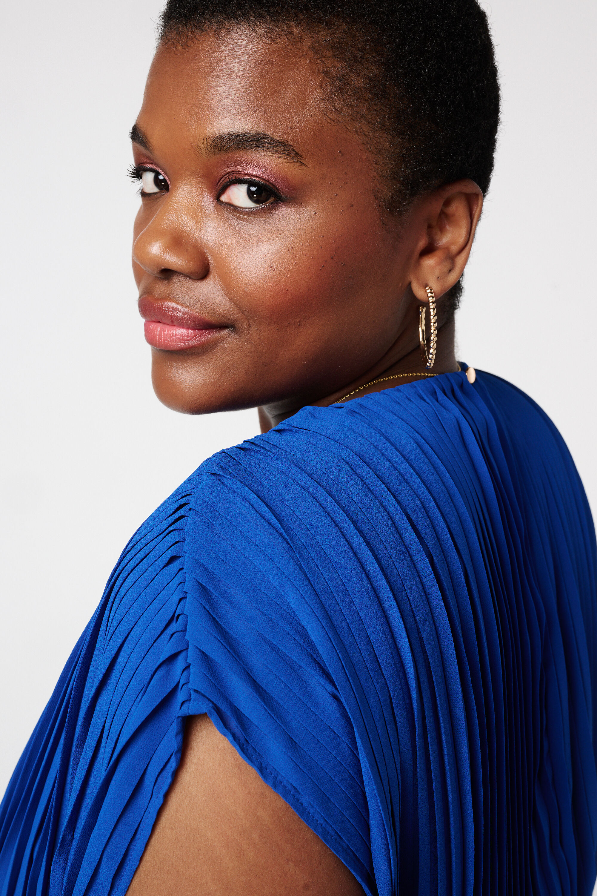 Plisse jurk image number 4