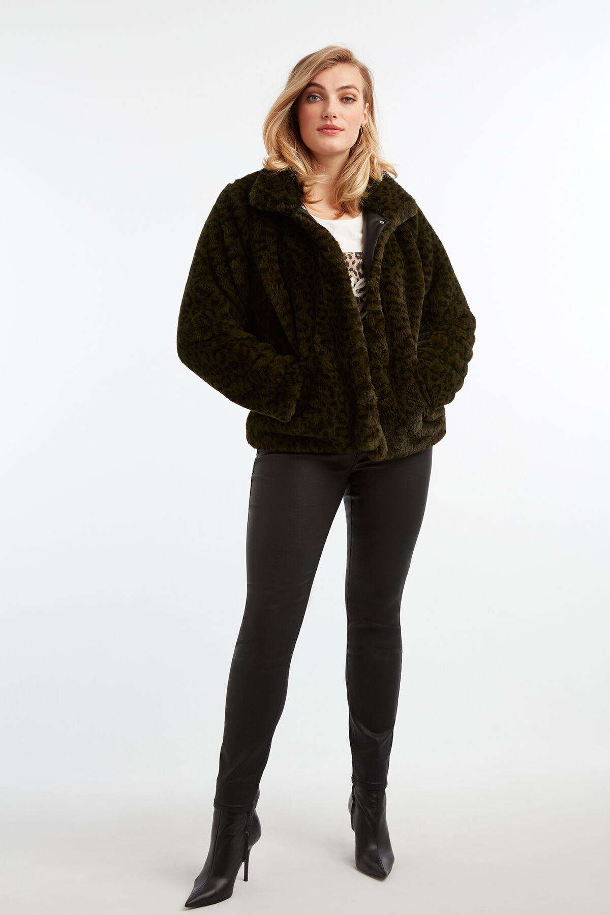 Fake fur jas image number 5