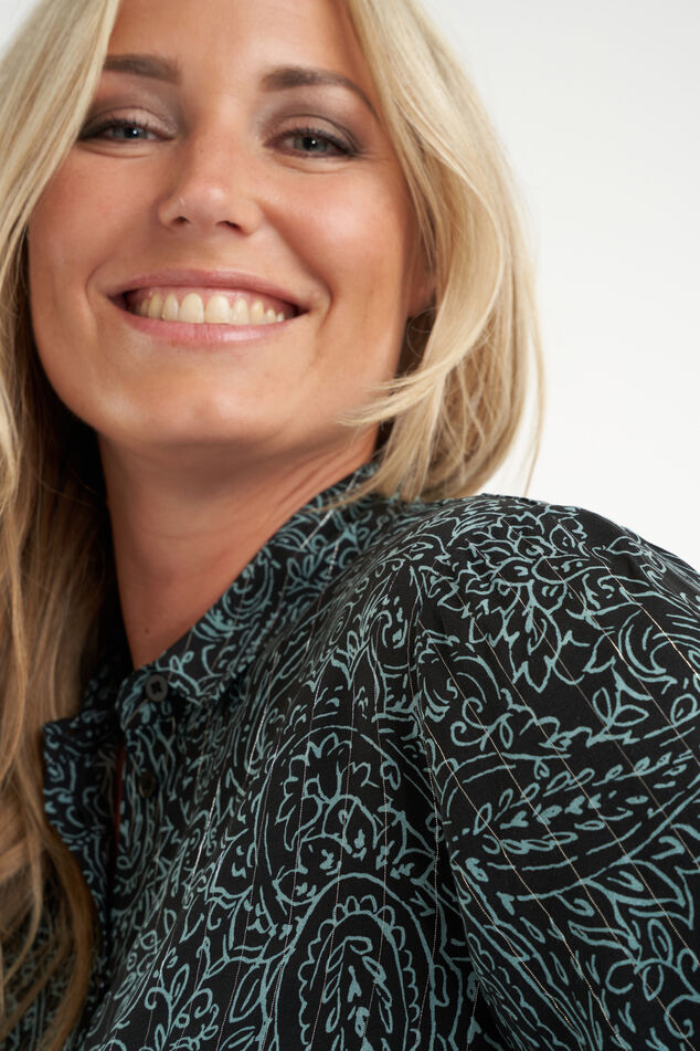 Blouse met print image number 4