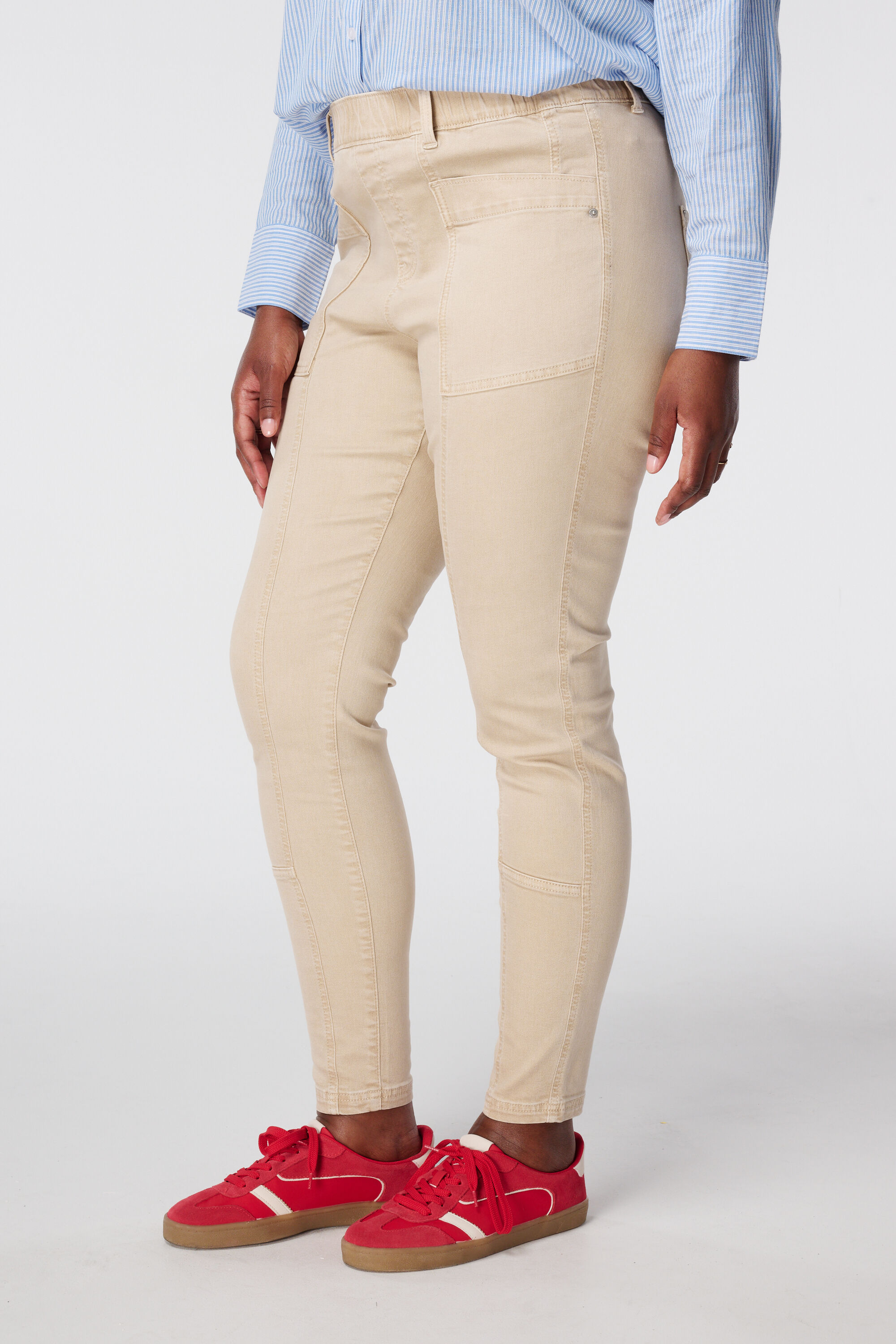 Tregging cargo &agrave; jambe skinny image number 5