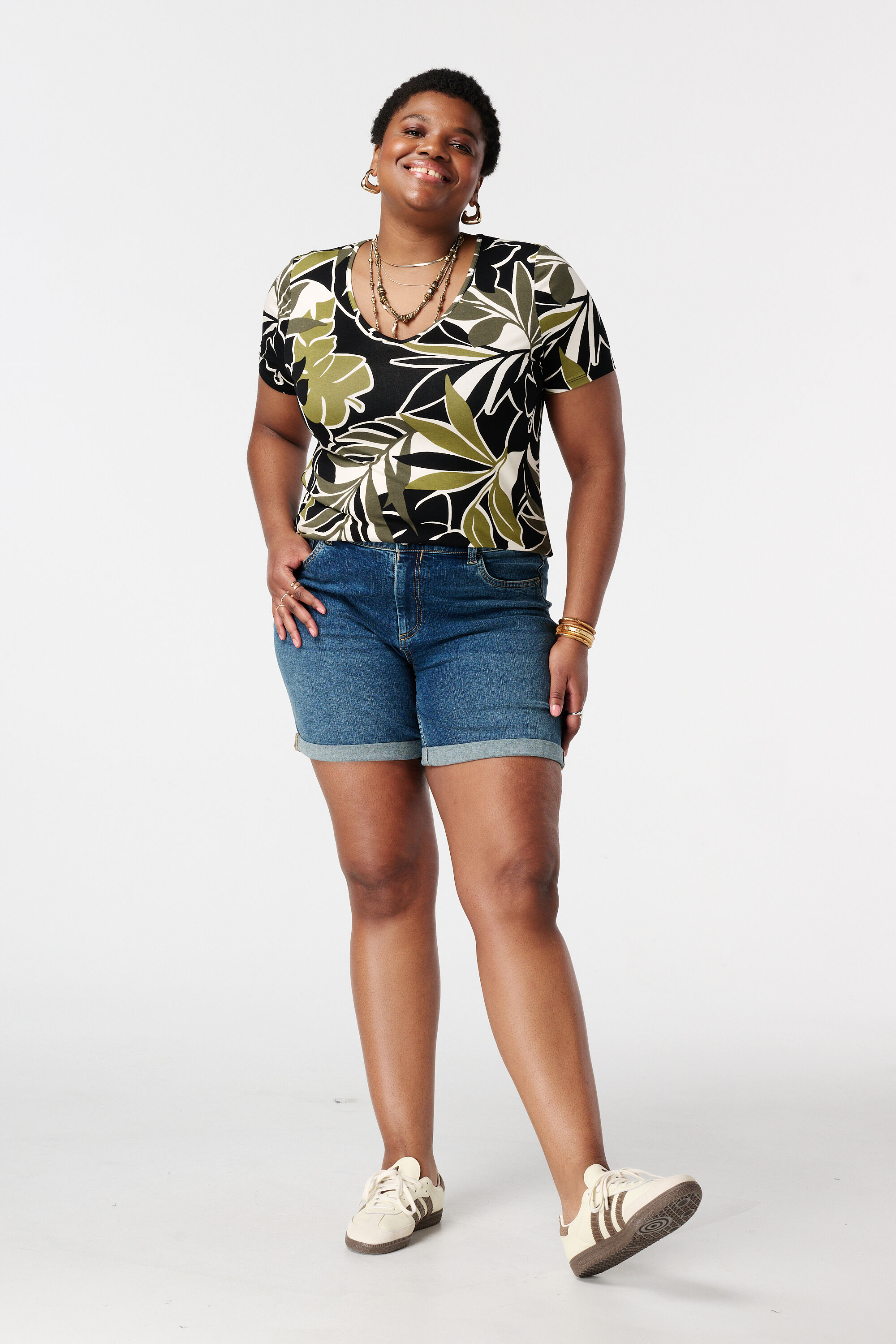 T-shirt met print image number 5