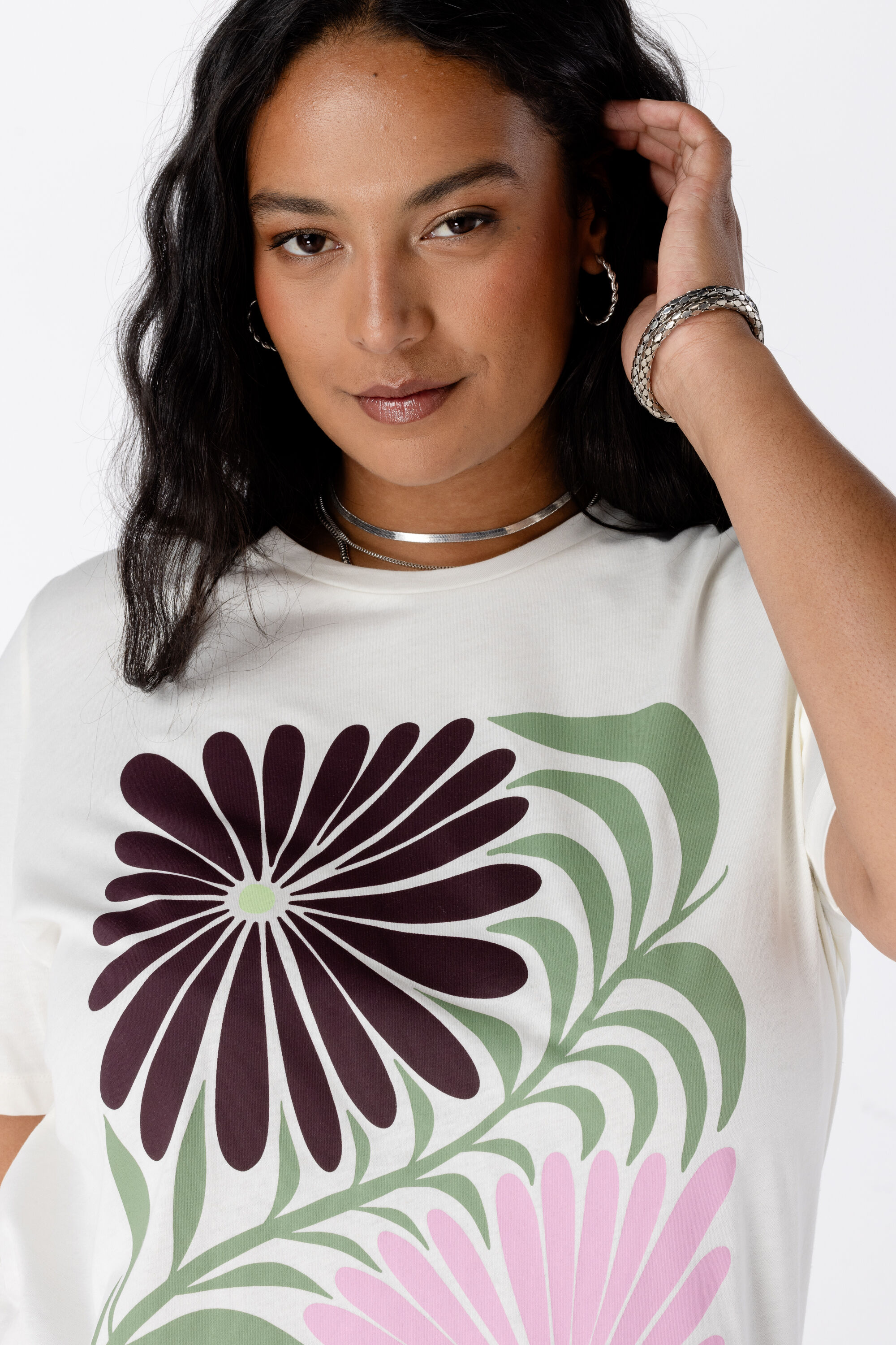 T-shirt met print image number 4