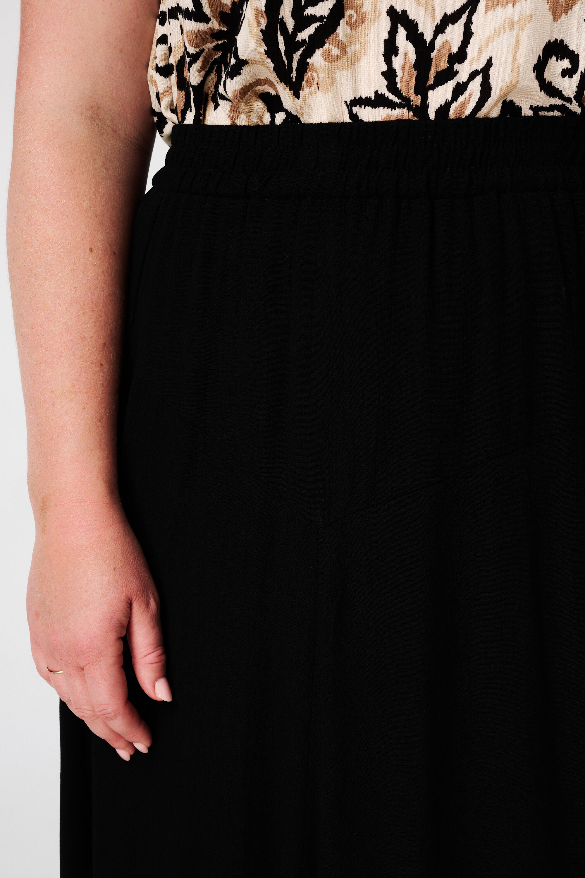 Rok met elastieke tailleband image number 4