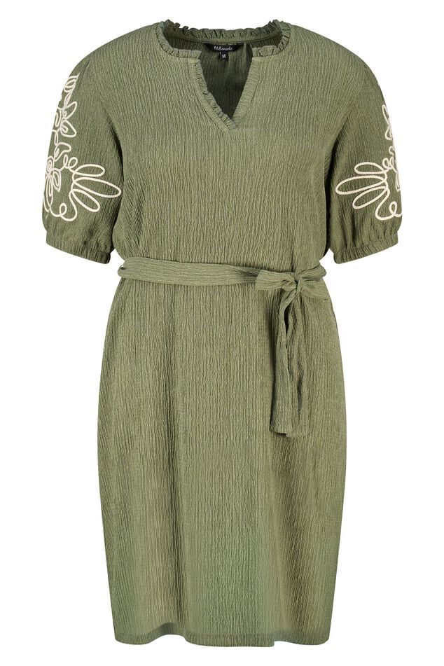 Robe avec détails sur les manches image number 1