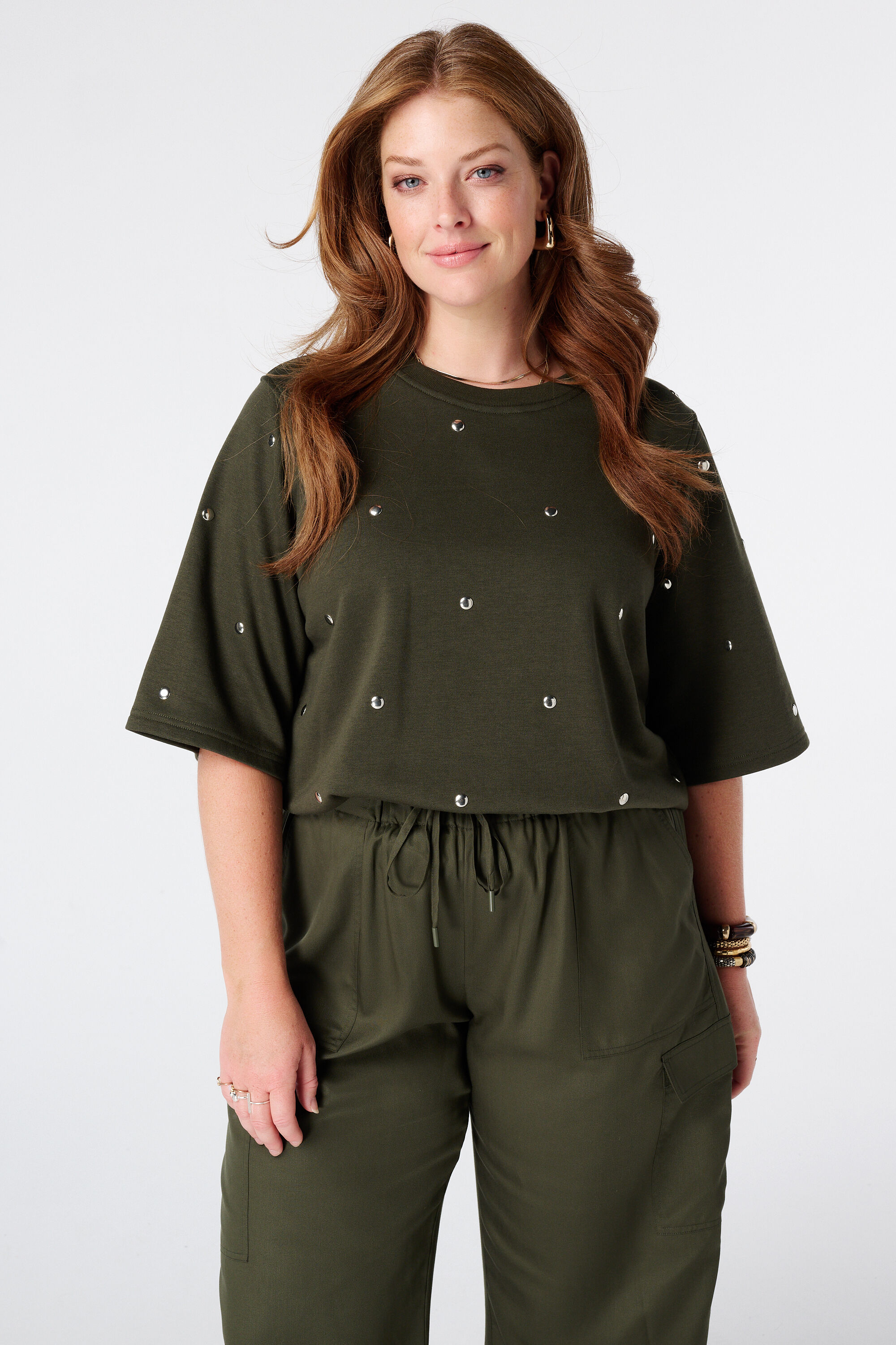 T shirt en tissu sweat