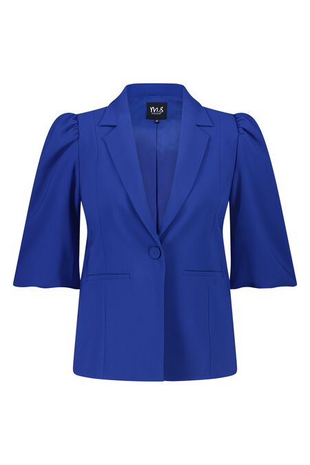 Blazer met pofmouwen
