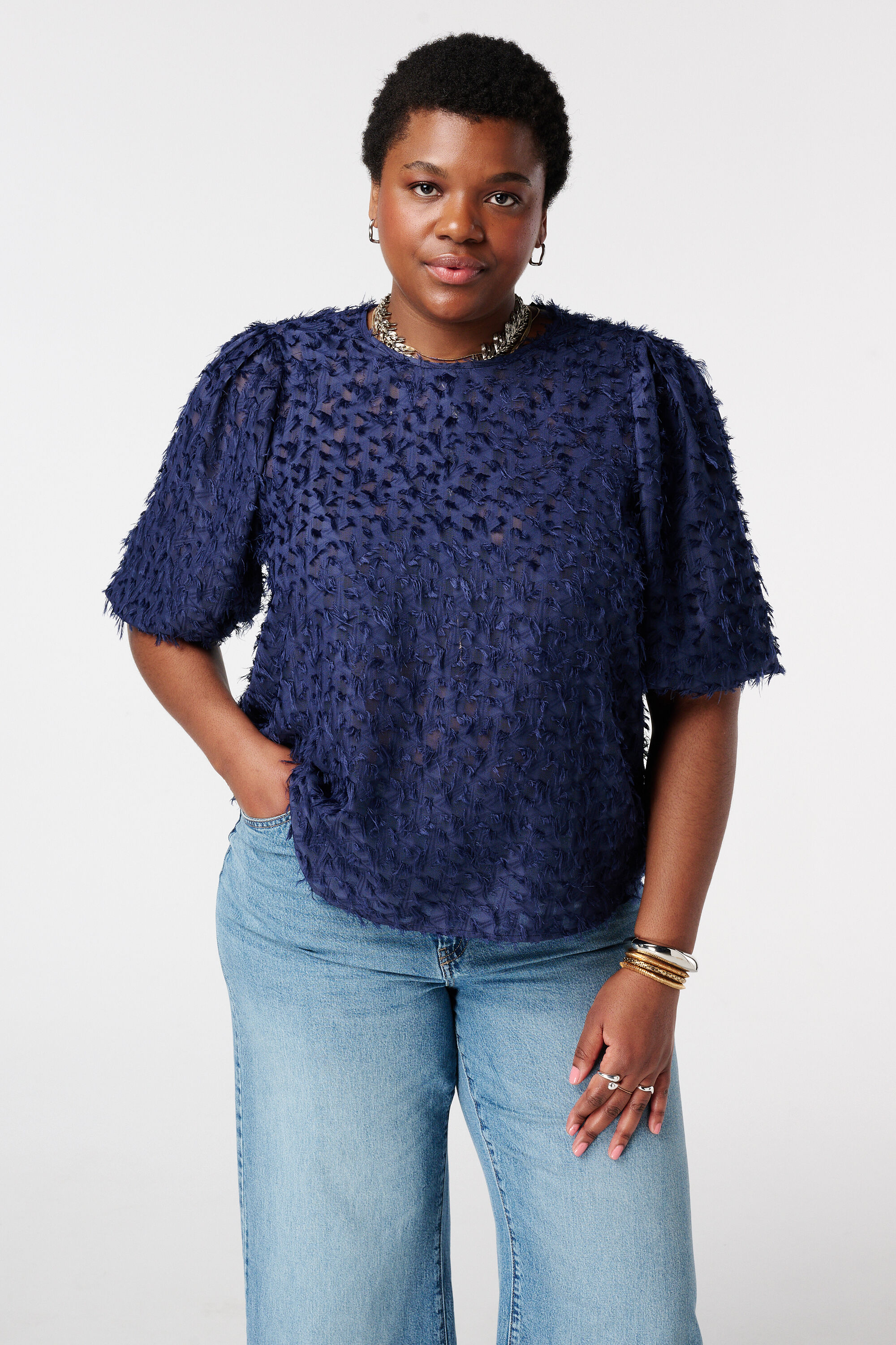 Top met structuur image number 0