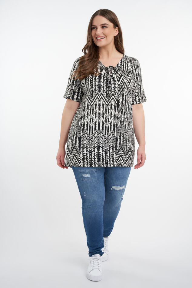 Top met print image number 5