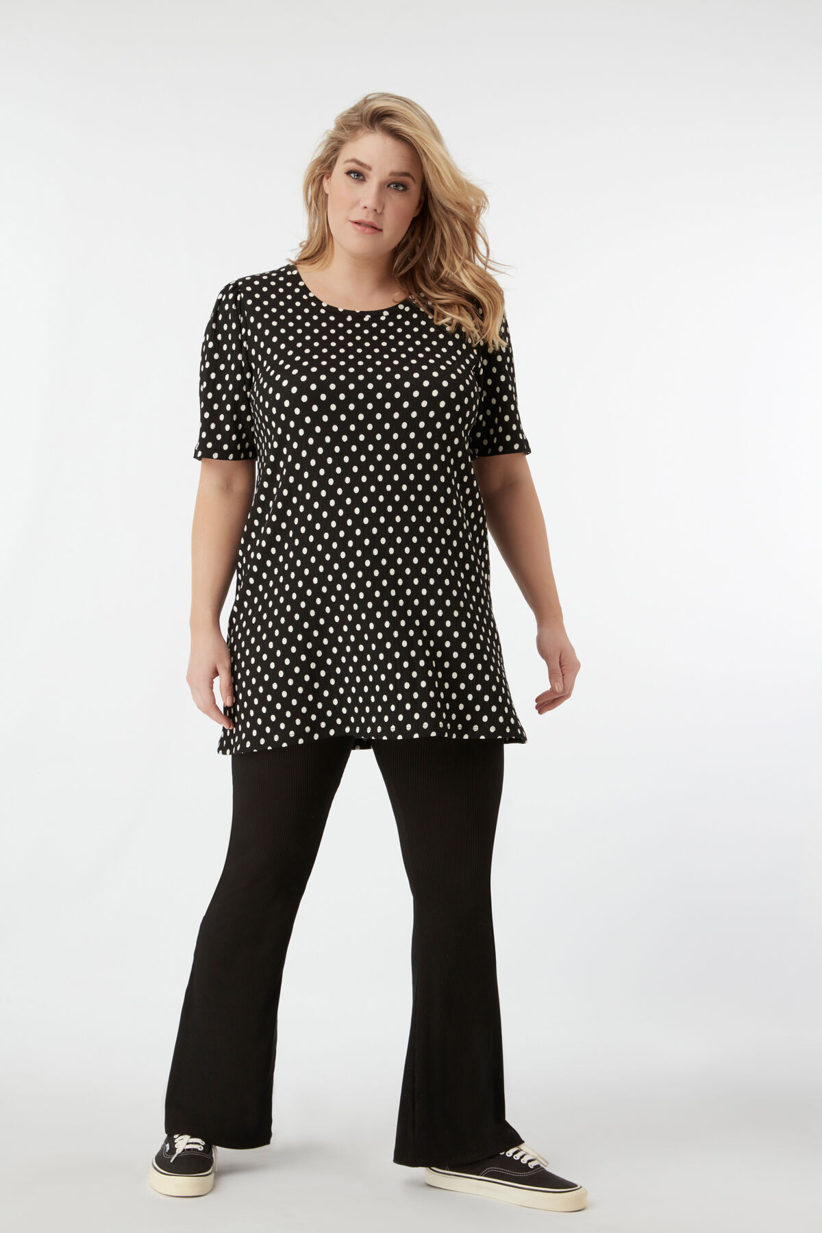 Lang T-shirt met print image number 5