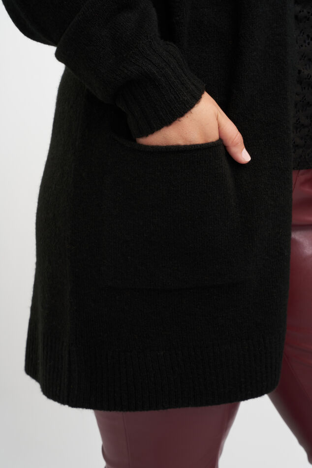 Lang openvallend vest image number 4