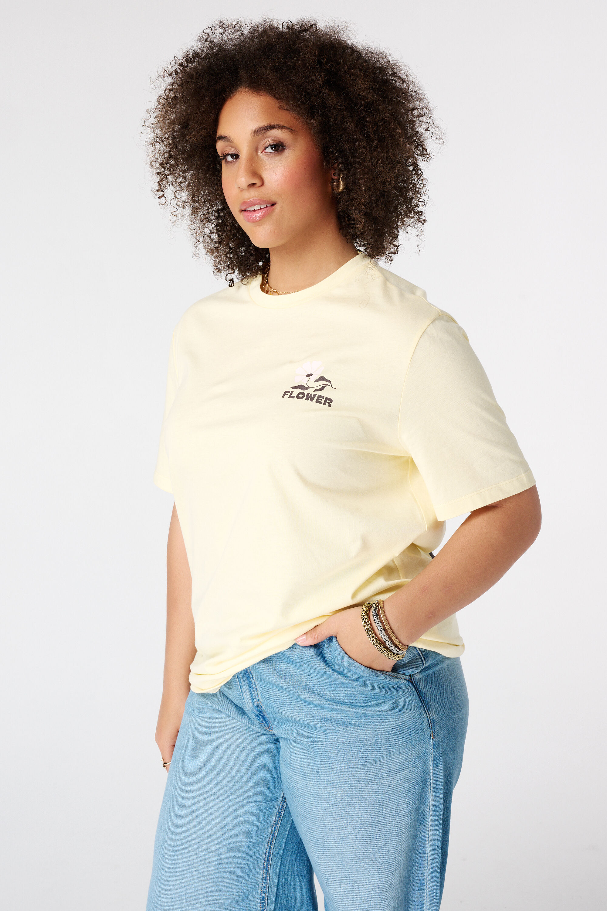 T-shirt met backprint image number 3