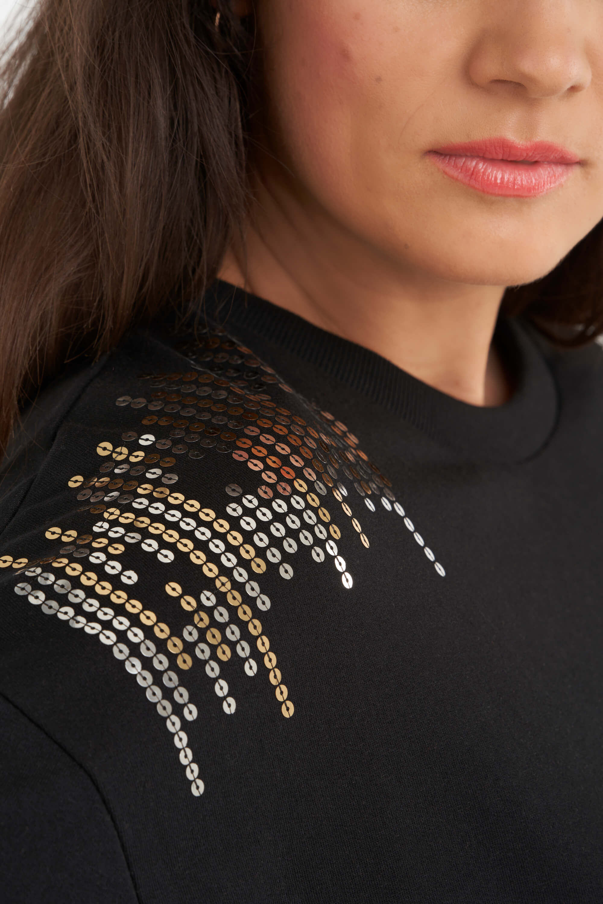 Sweater met pailletten  image number 4