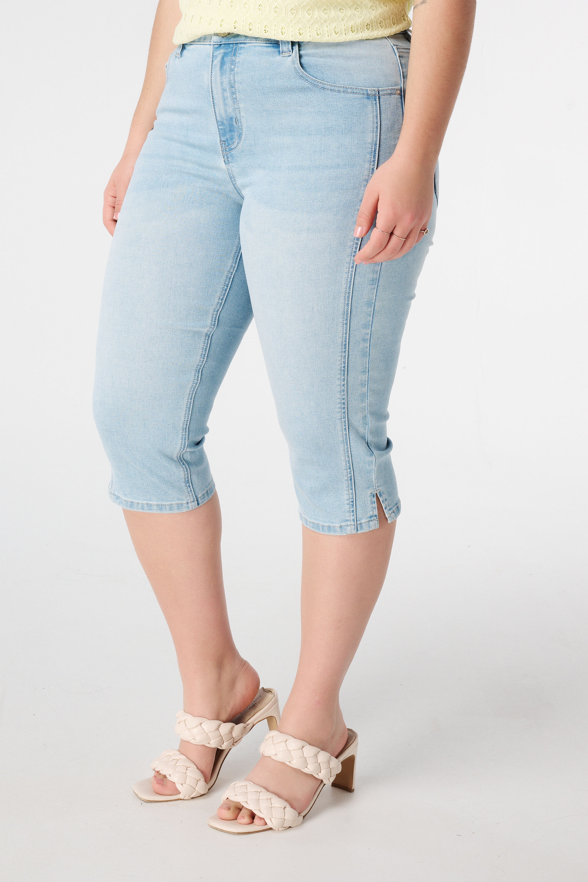 Denim capri image number 5