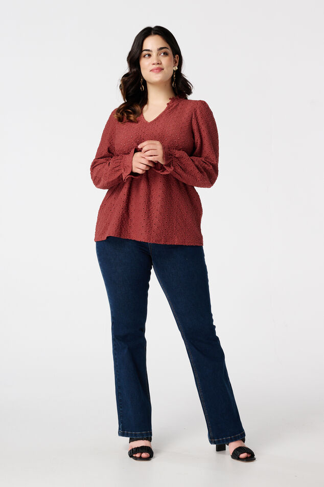 Haut avec broderie image number 4