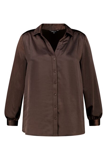 Blouse in satijnen look