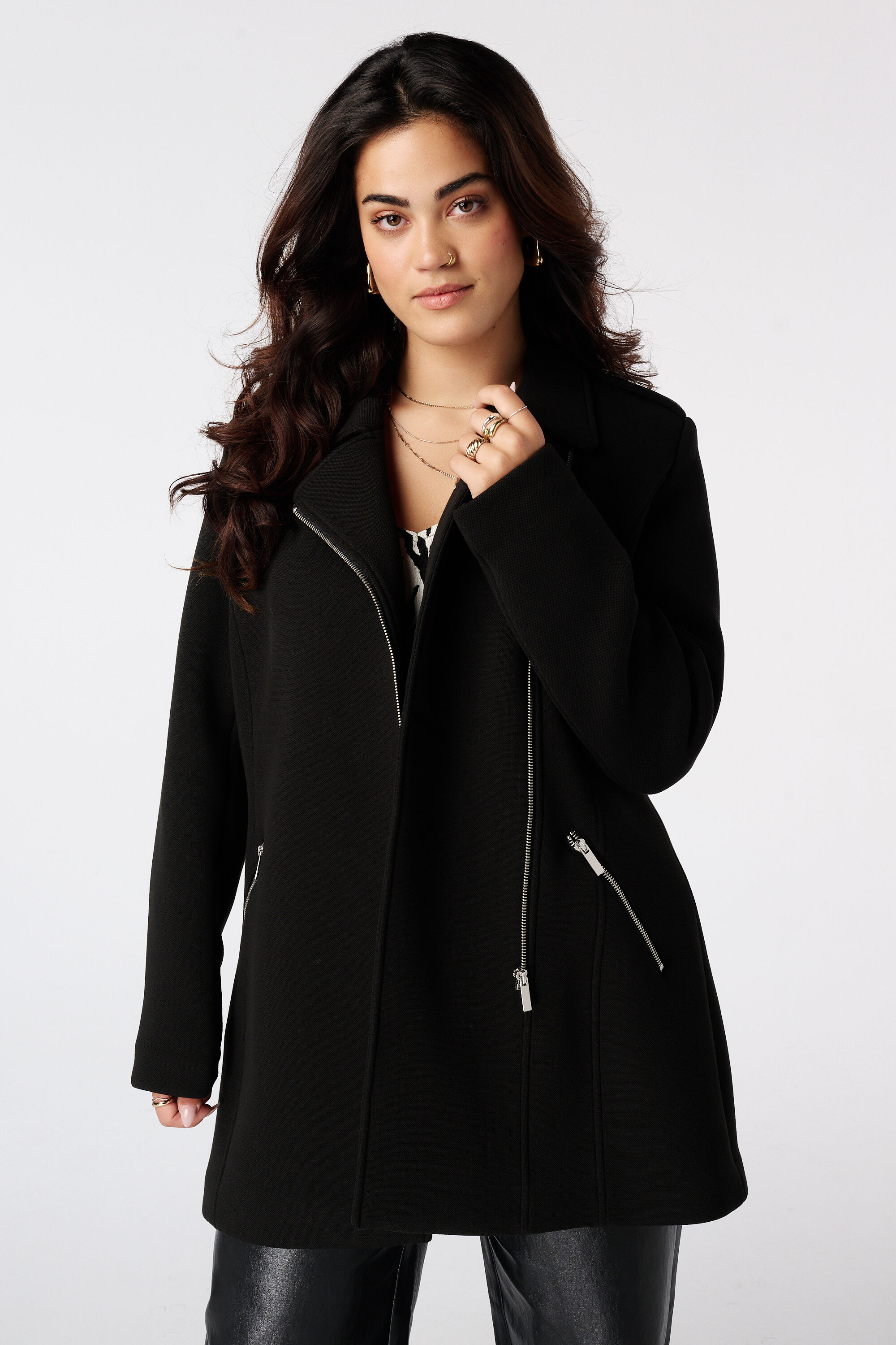 Jas met ritssluiting