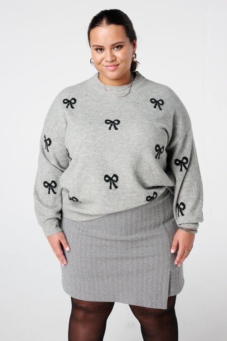 Pull avec imprimé nœud Pull avec imprimé nœud