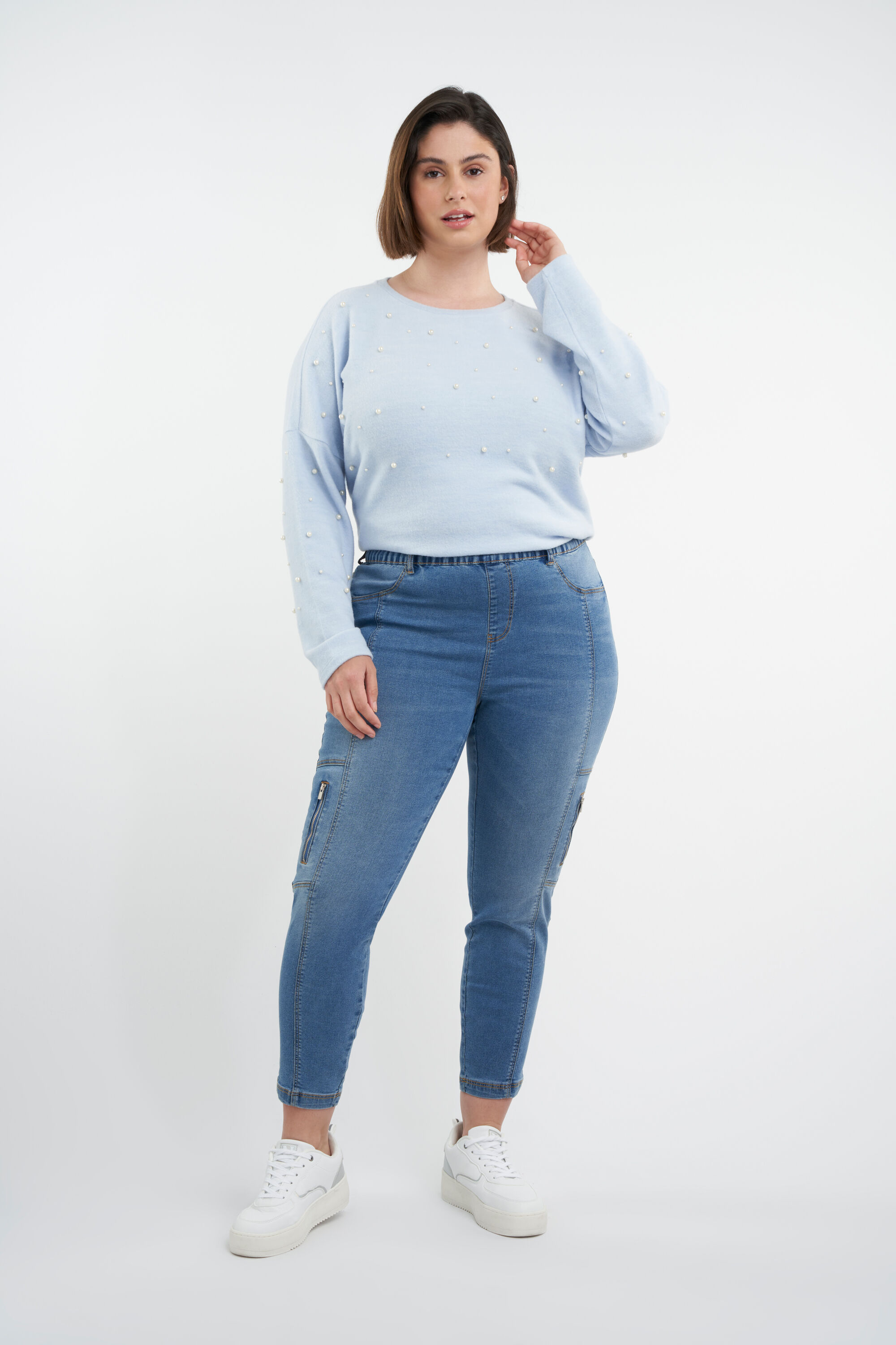 Tregging met ritsdetail image number 5