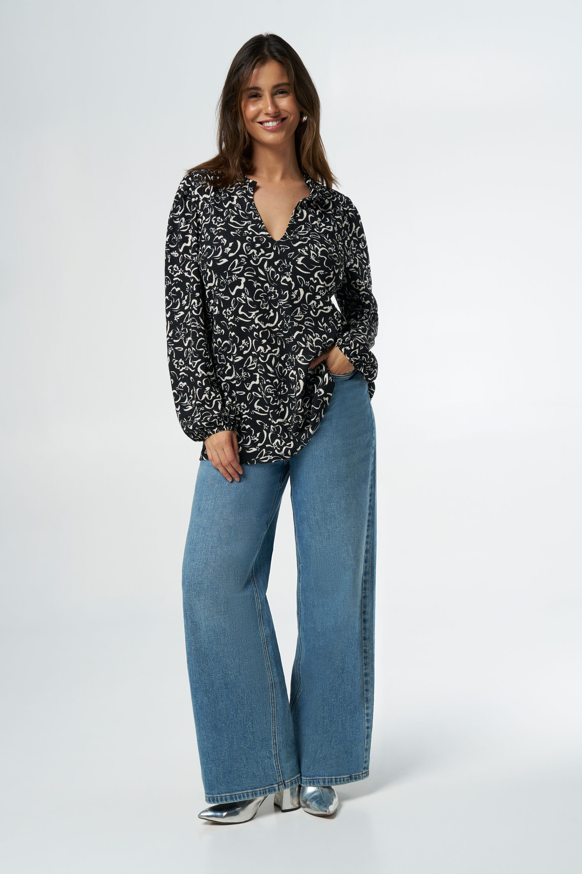 Top met print image number 5