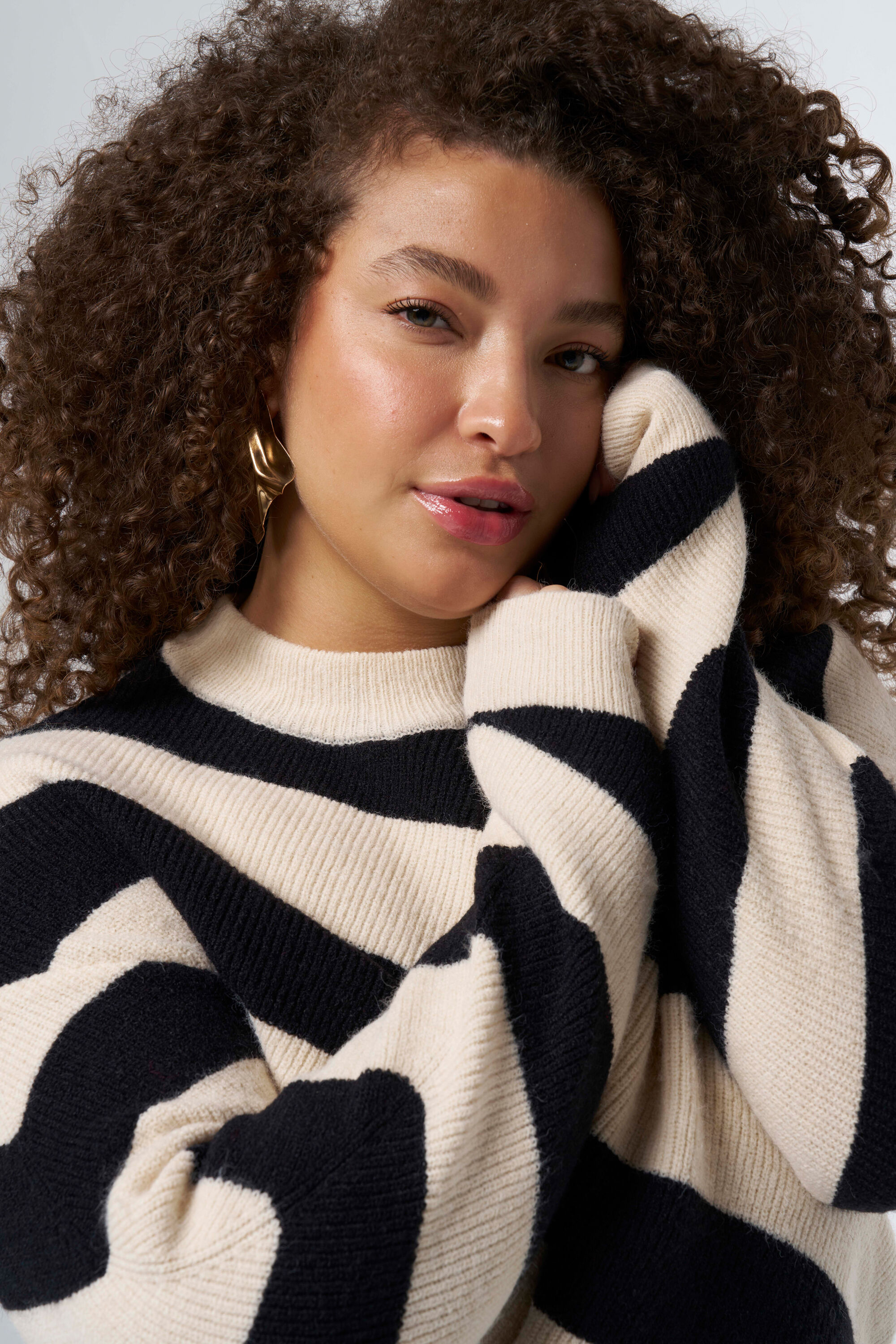 Pull &agrave; rayures image number 4