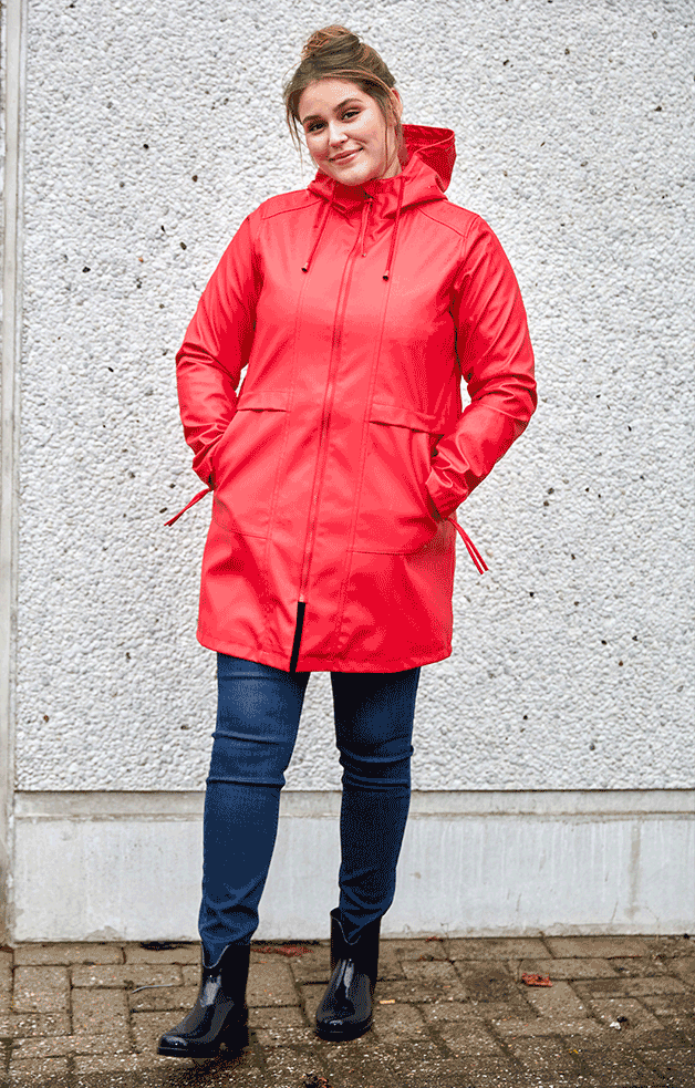 Imperméable rouche