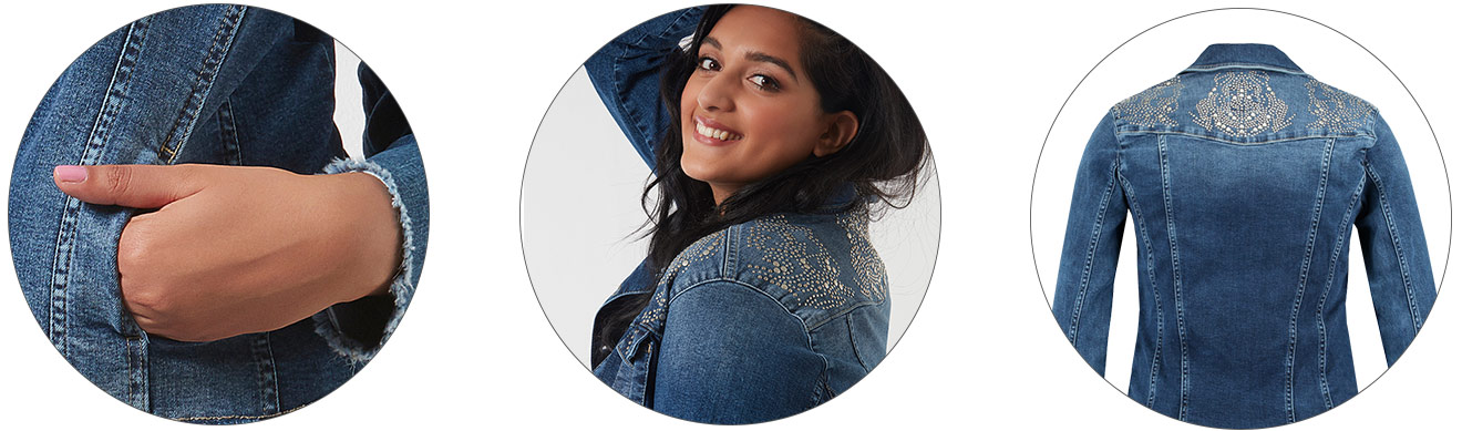 Vestes en denim