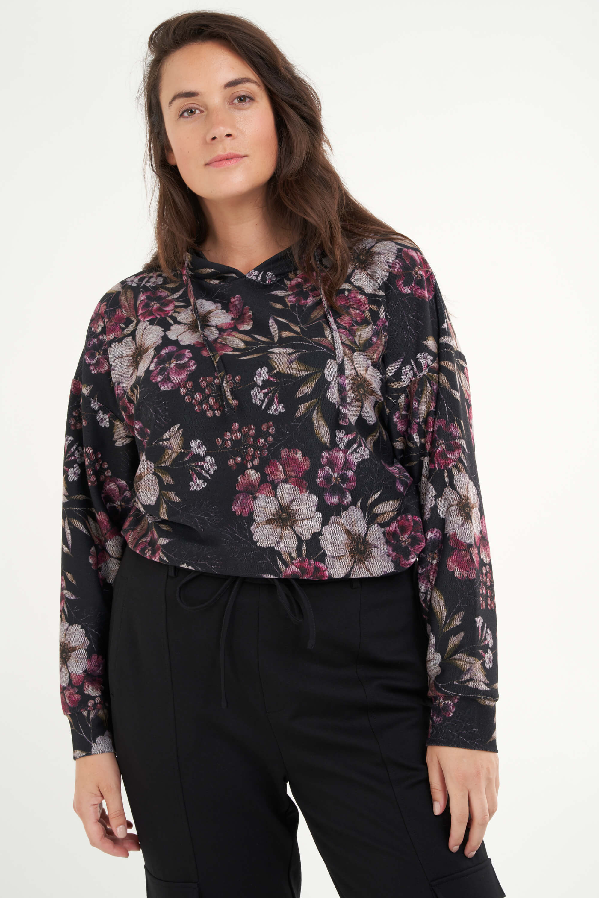 Sweater met bloemenprint image number 0