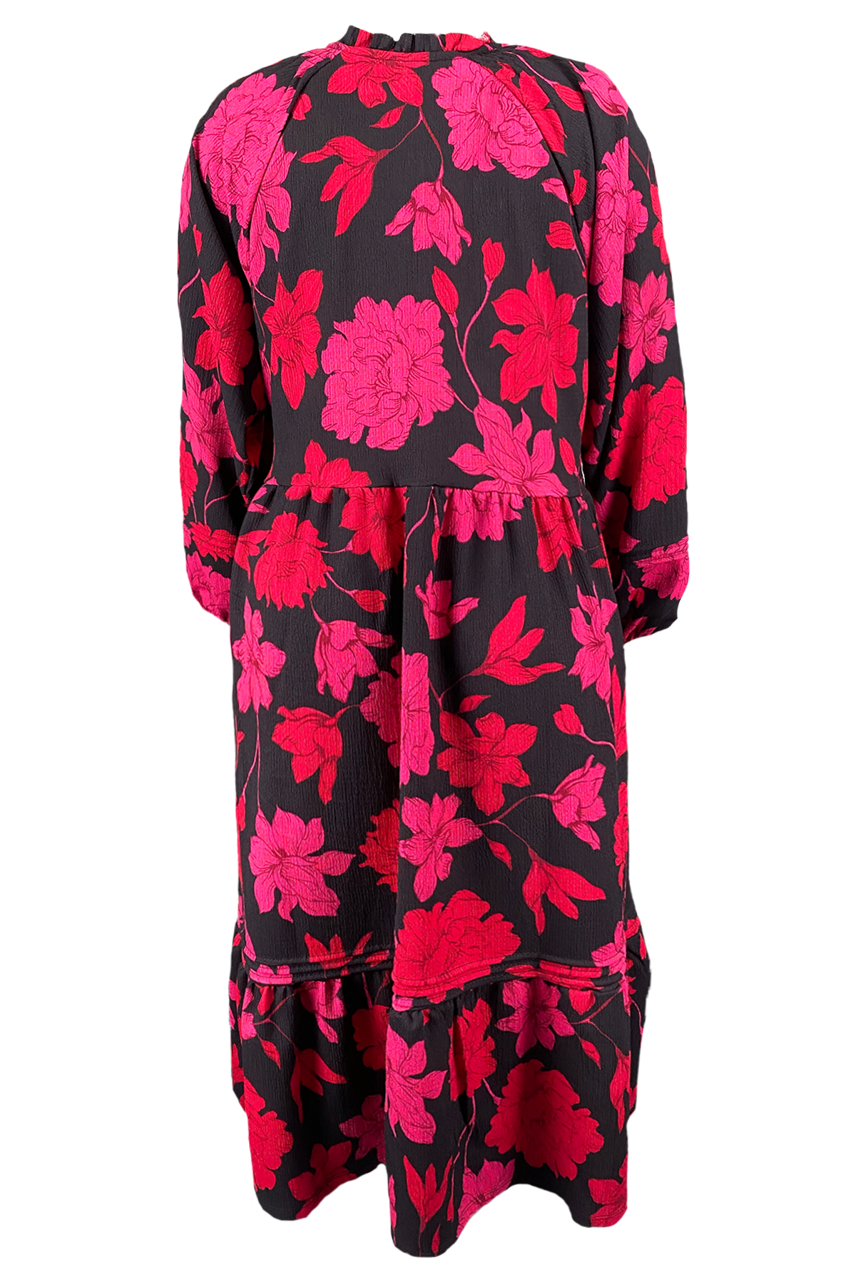 Maxi jurk met bloemenprint image number 3