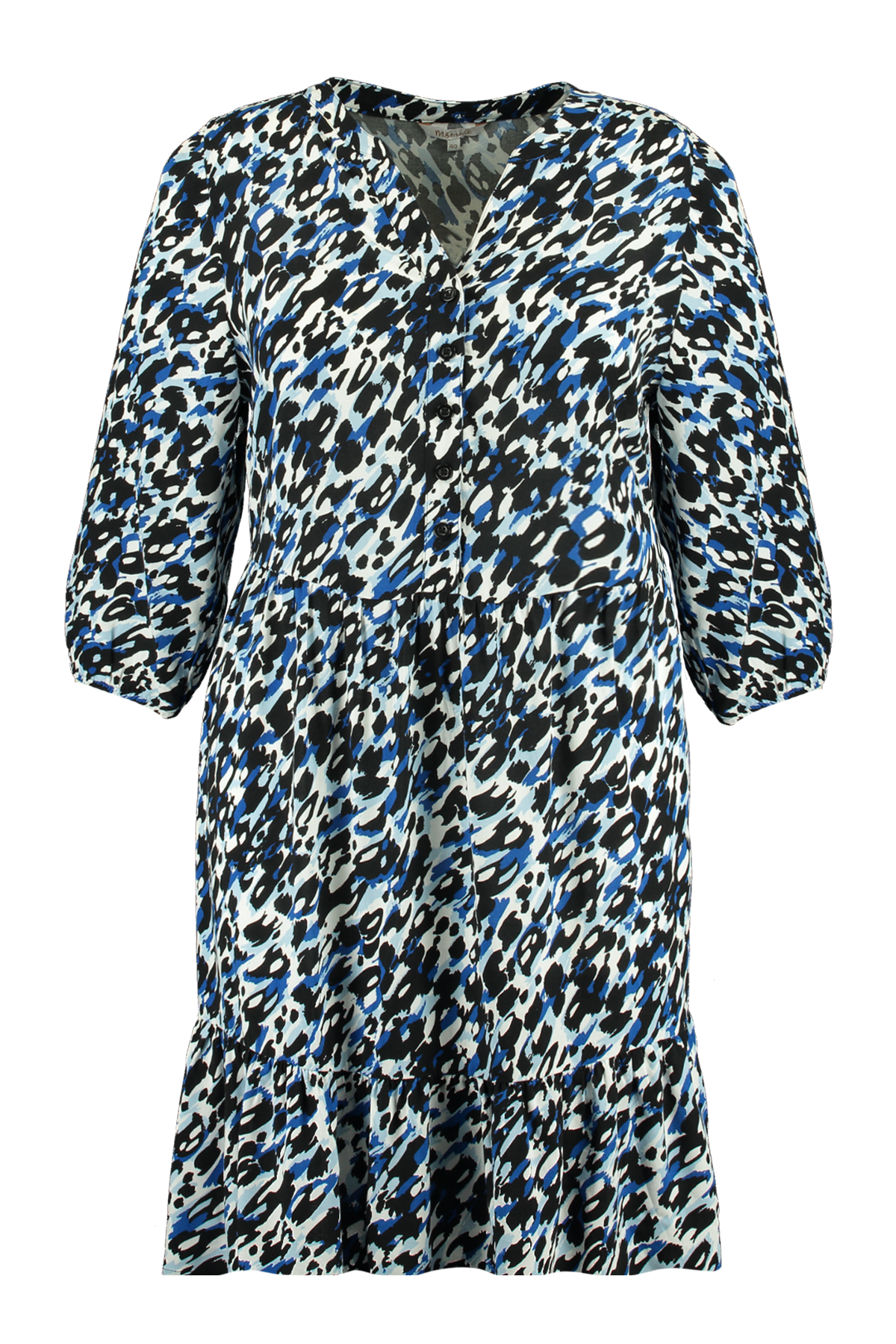 A-lijn jurk met print image number 2