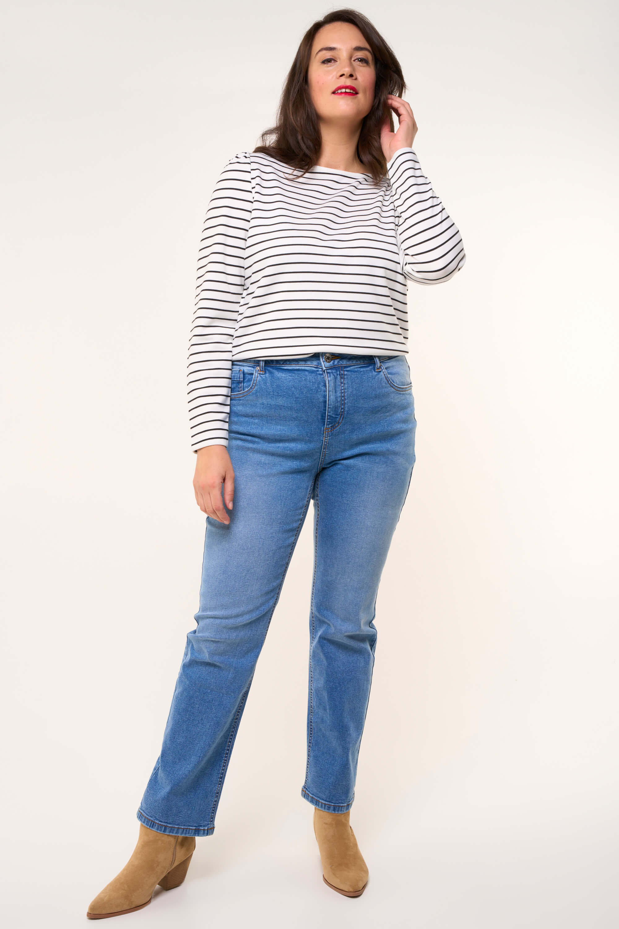 Straight leg jeans LILY image number 7