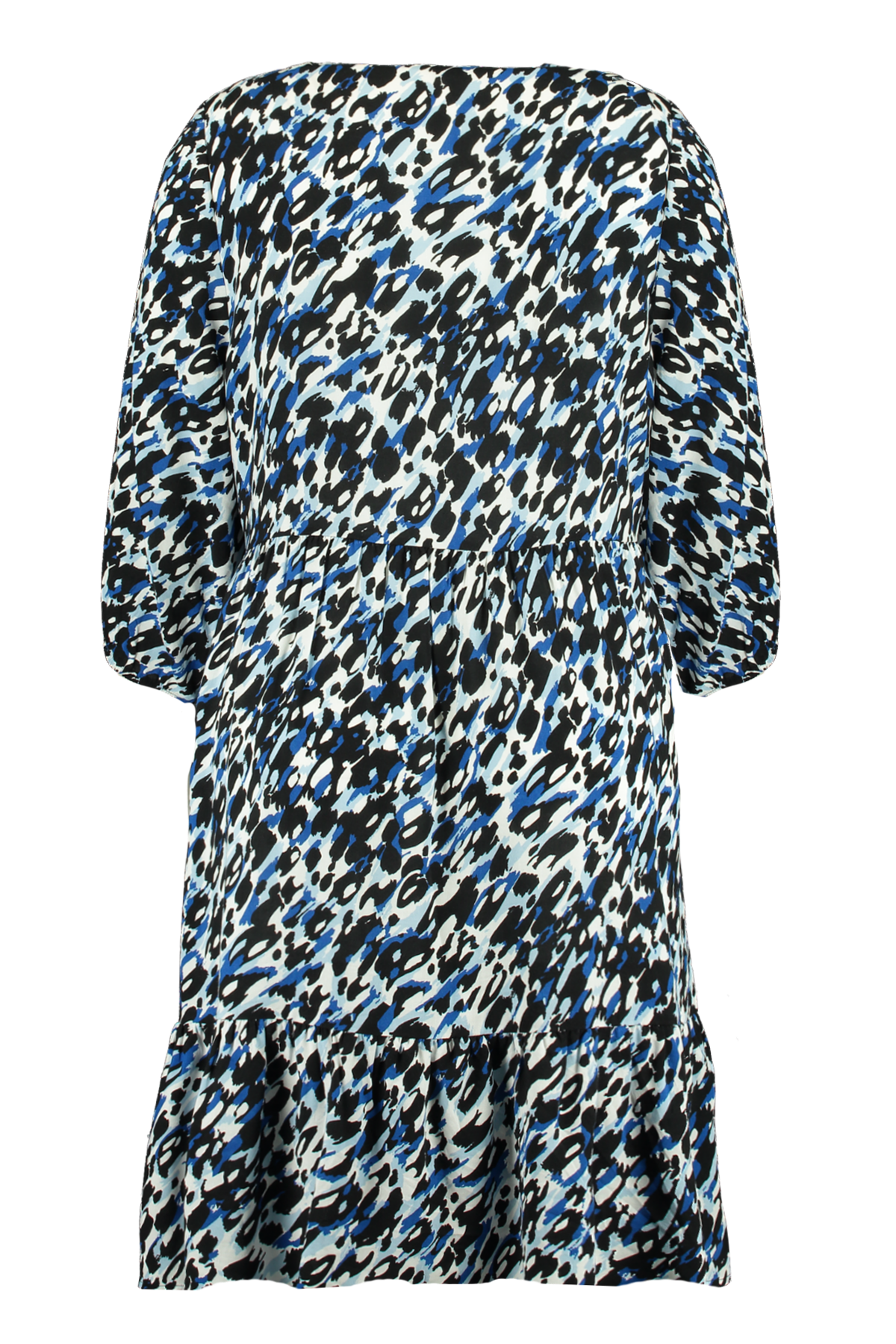 A-lijn jurk met print image 3