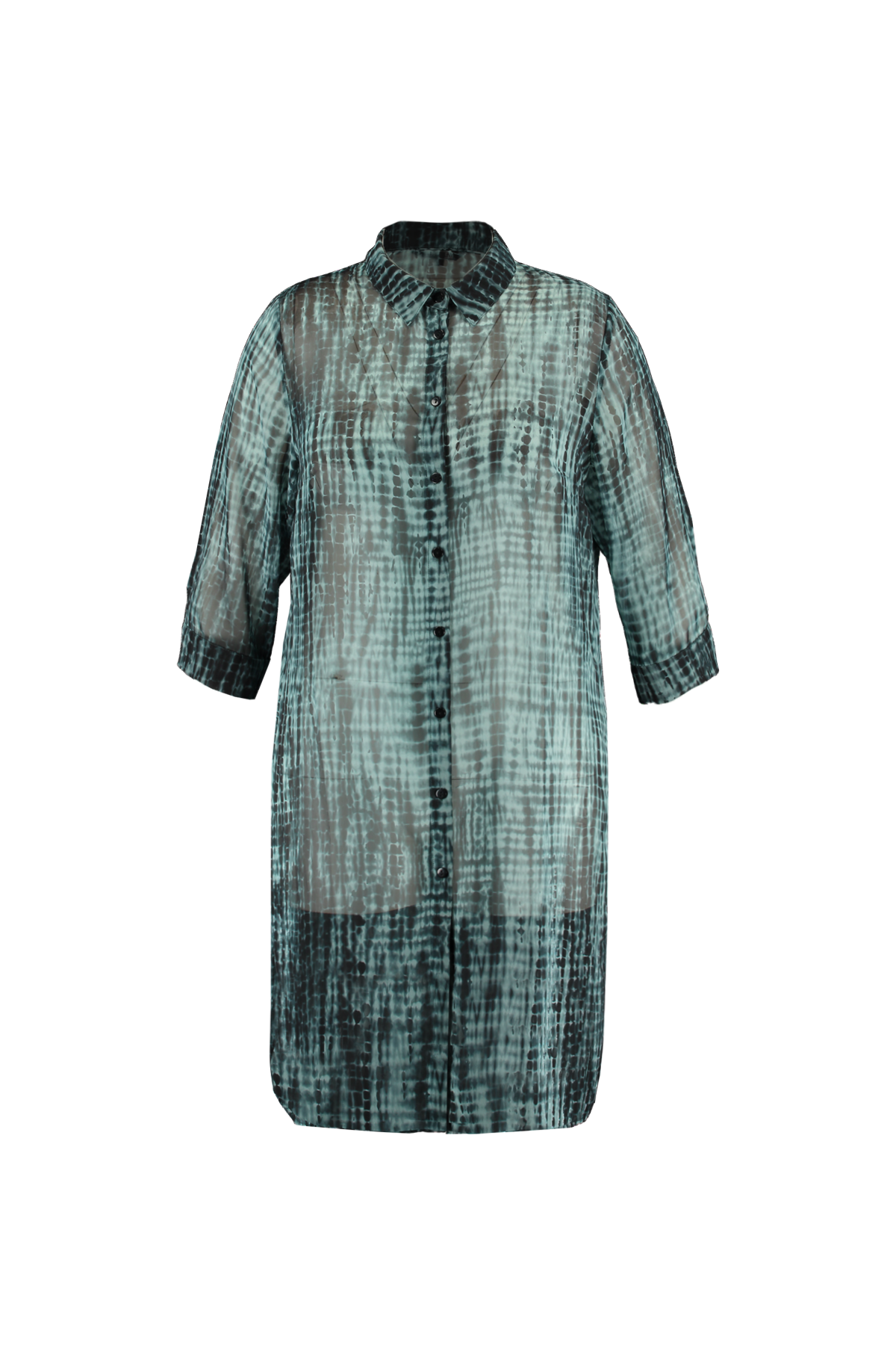 Chemisier noir femme promo transparent