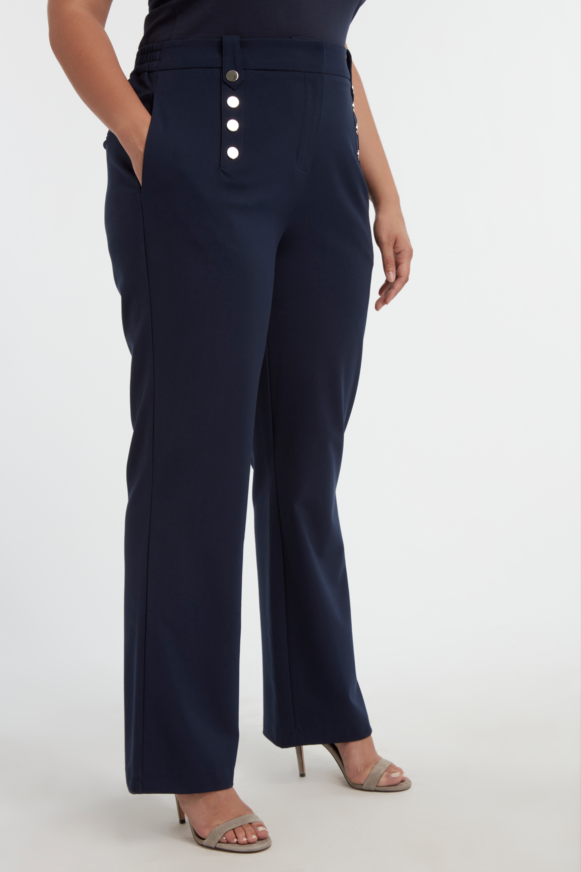 Broek met knopen bij MS Mode®