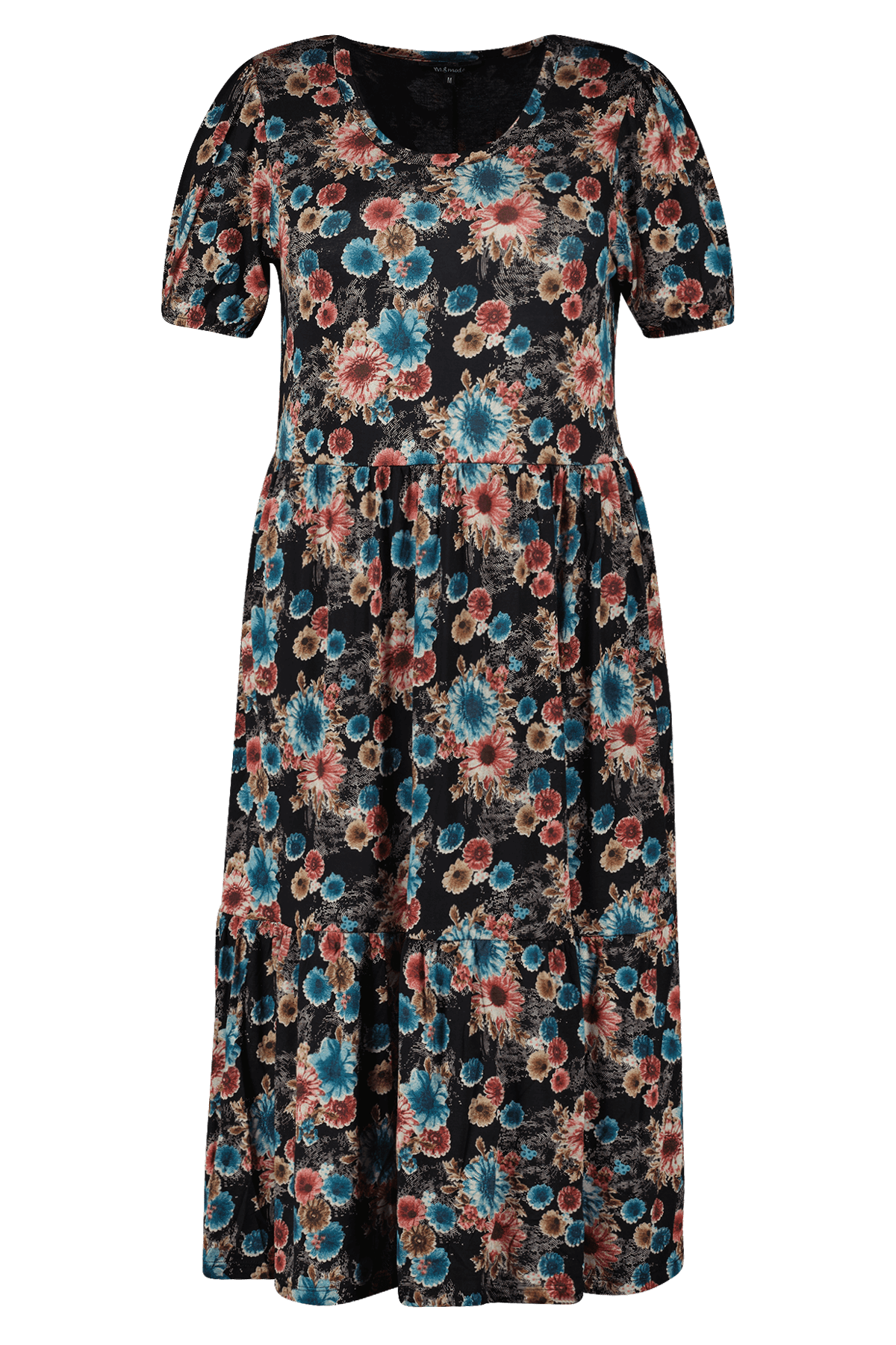 Lange jurk met print image 0