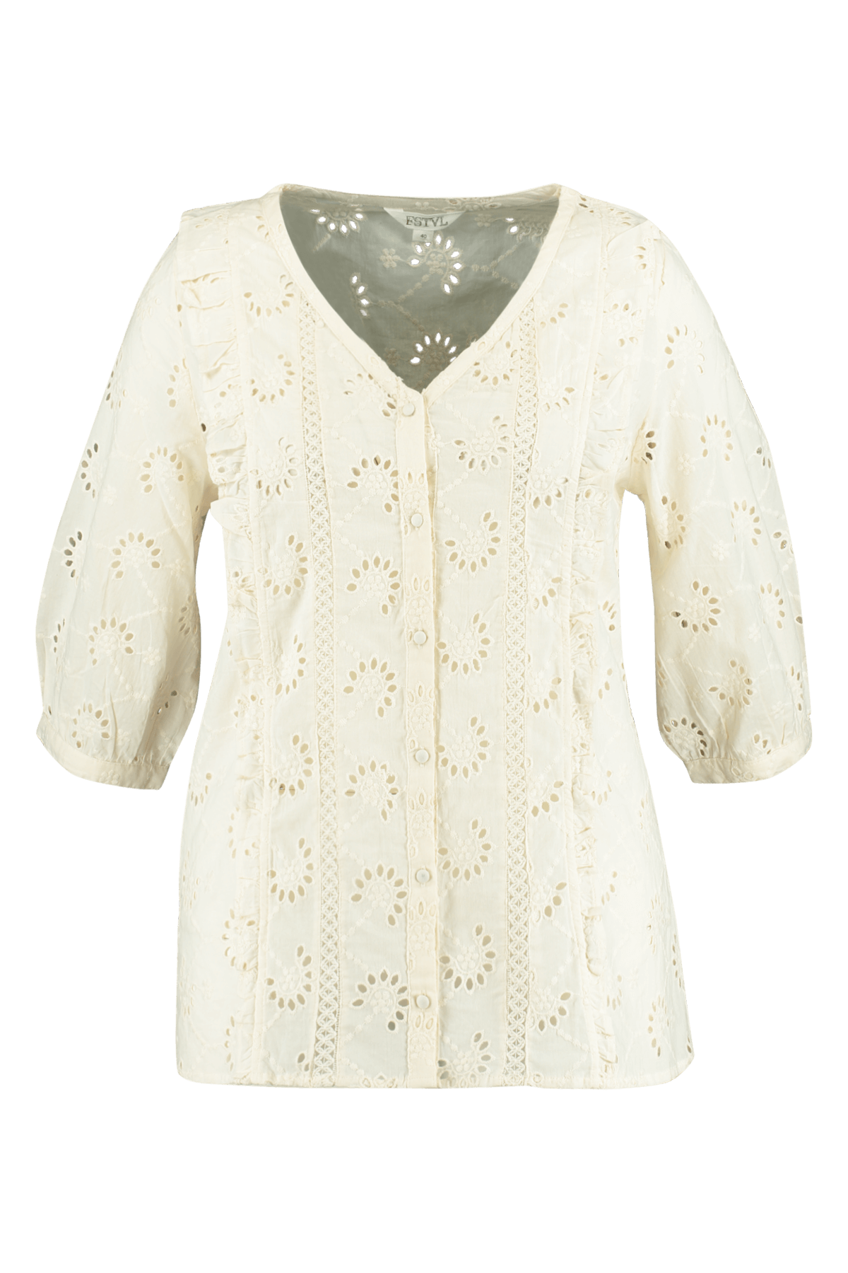 Broderie angliase blouse image 1