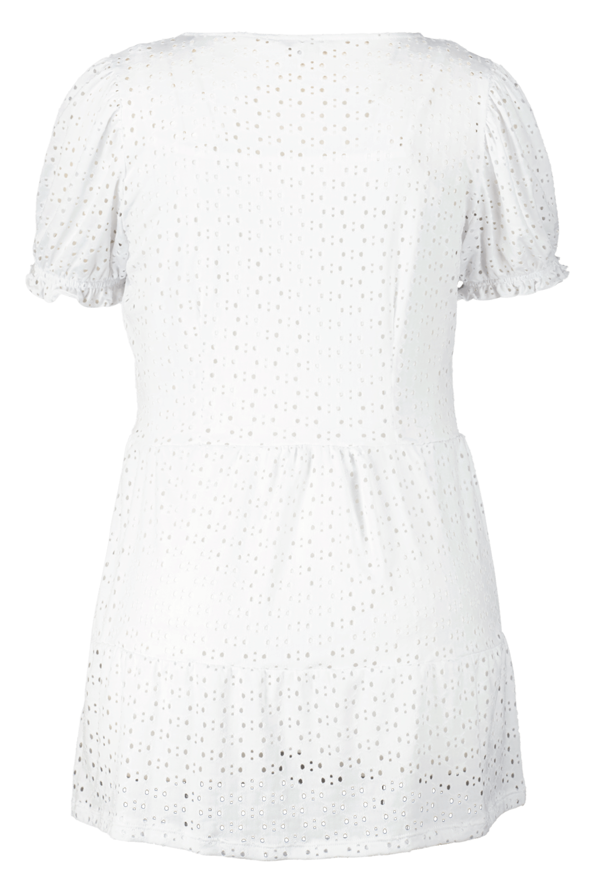 Top met broderie anglaise image number null