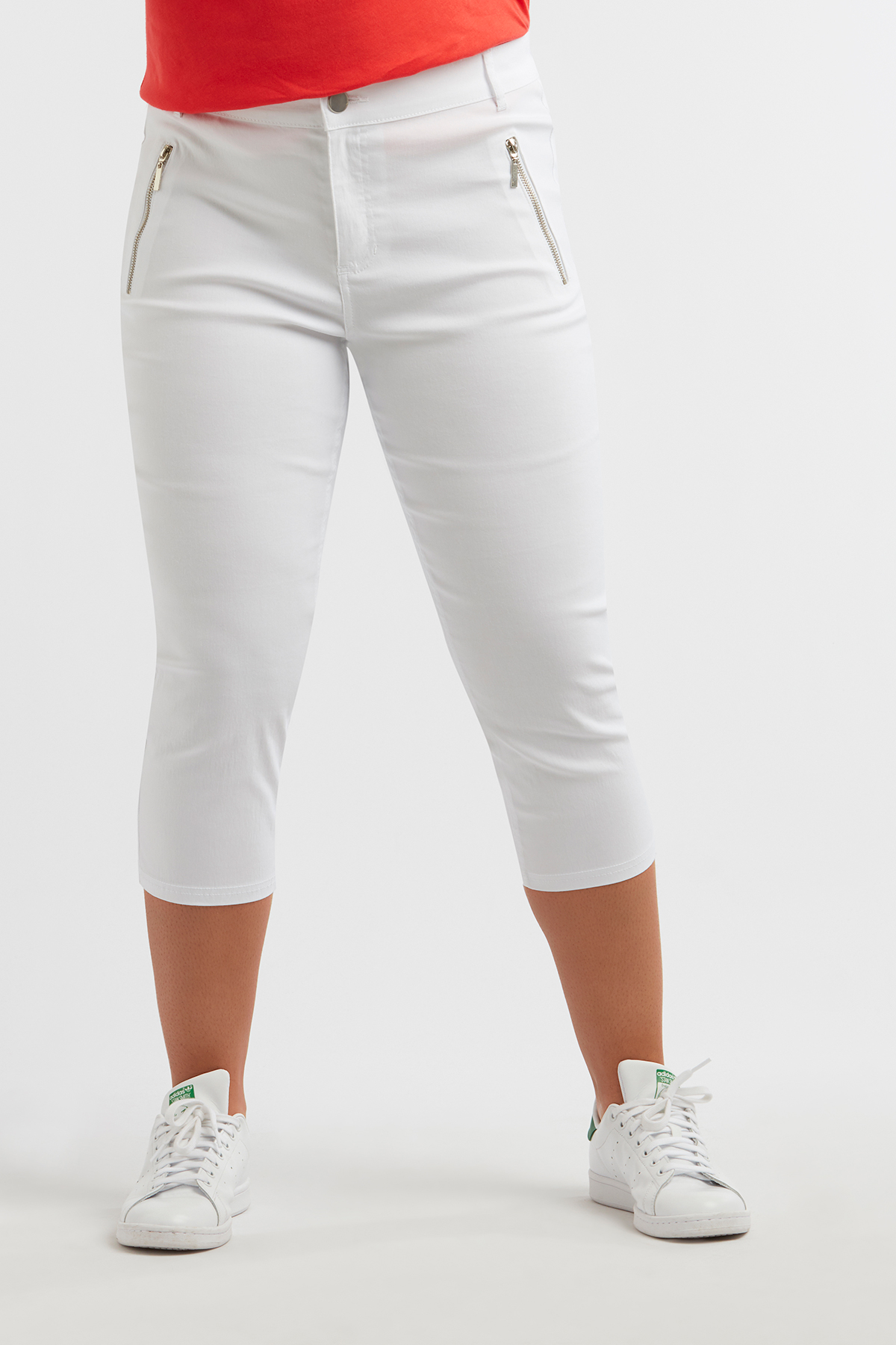 Capri broek met ritsjes bij MS Mode®
