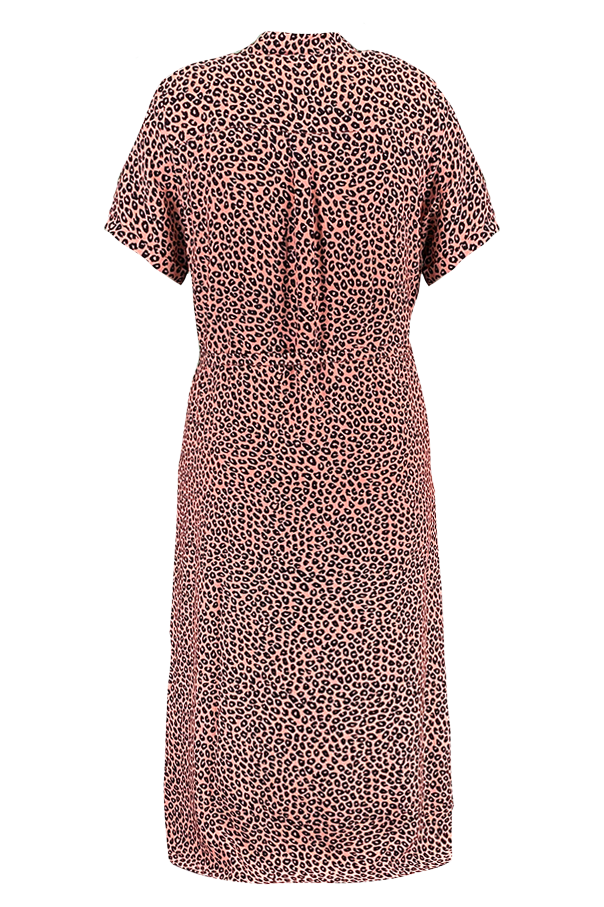 Lange jurk met strikceintuur image number 3