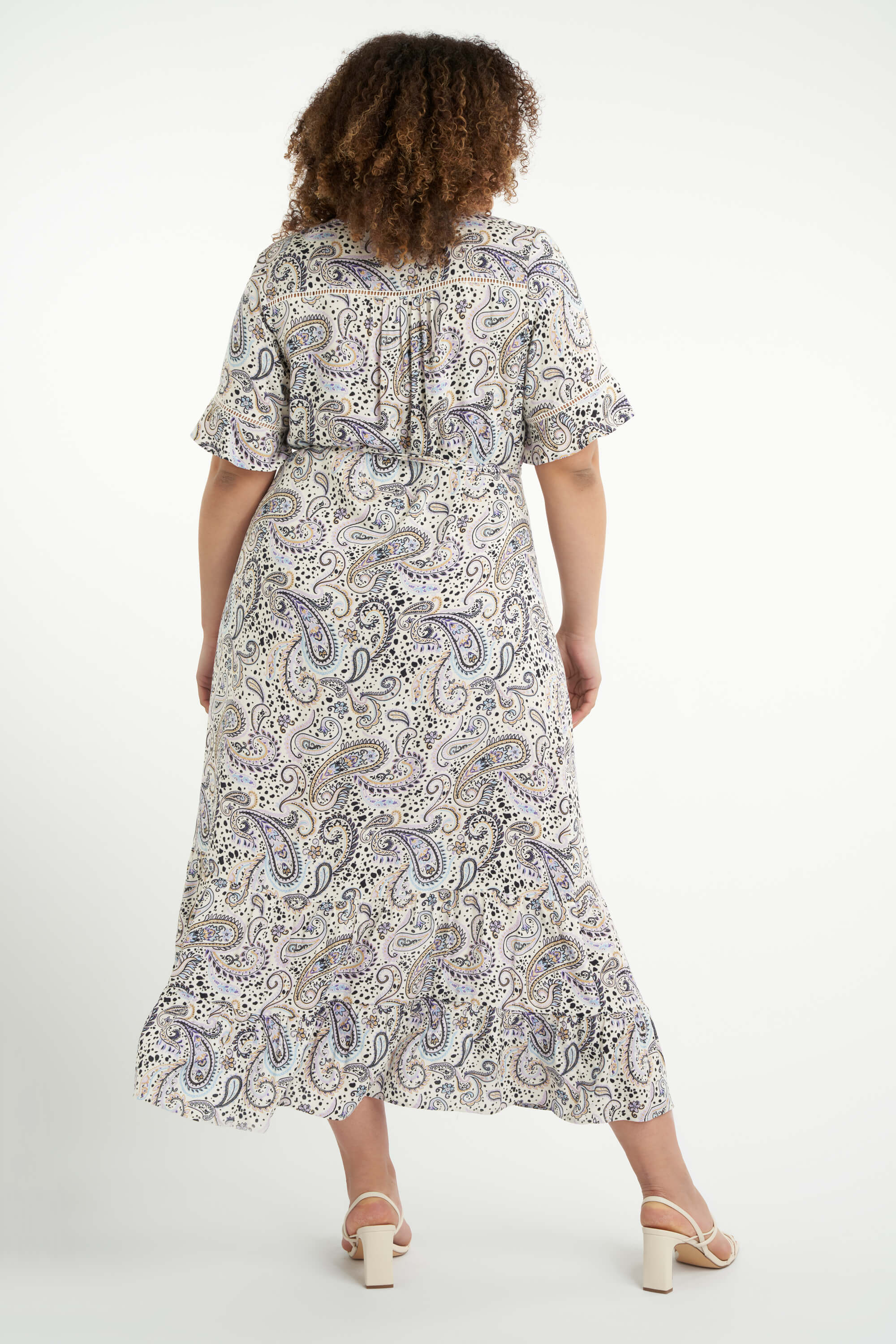 Lange jurk met print image 3