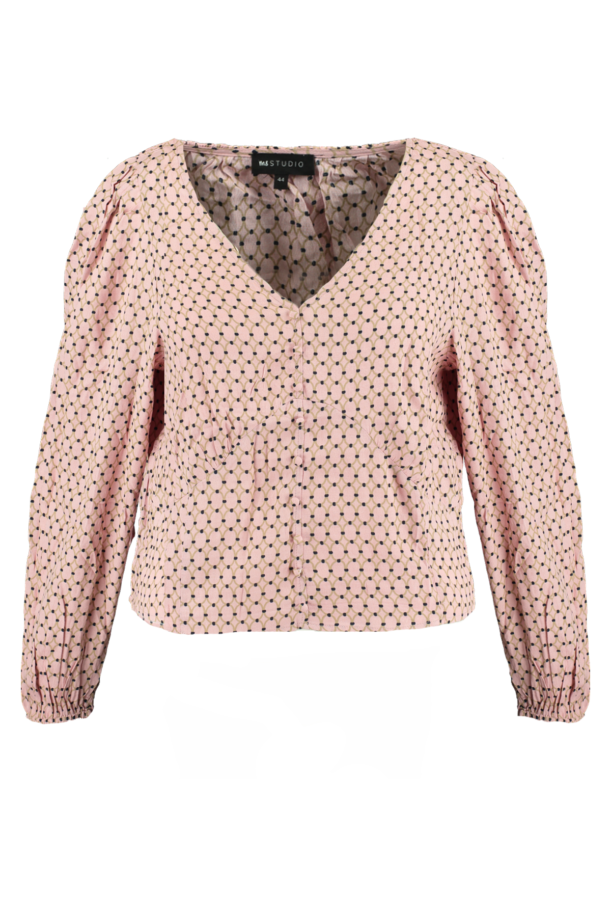 Korte blouse met bloemenprint image number null