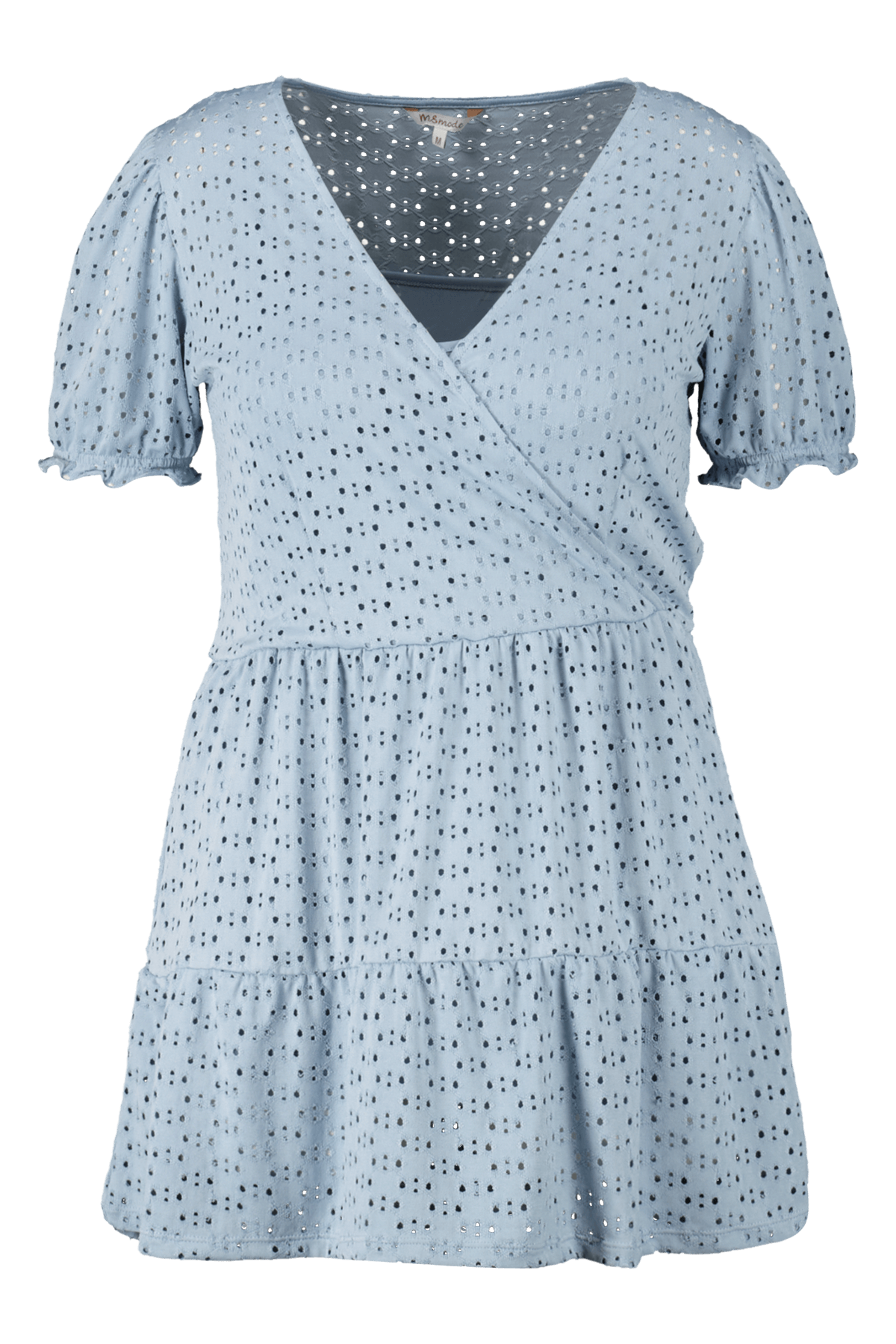 Top met broderie anglaise image number null