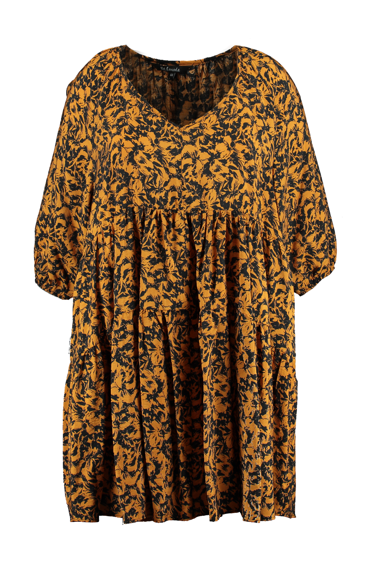 A-lijn jurk met print image number 1